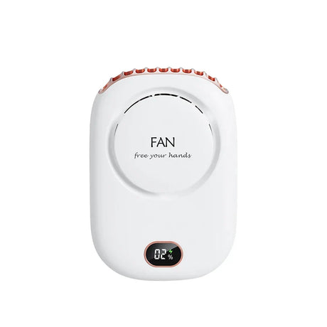 Carvallo Mini-fläkt | 3-stegs turbo | LED-display & batteri 2000 mAh | kompakt & uppladdningsbar Carvallo