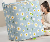 Carvallo Fällbar Förvaringsväska med stor kapacitet | För kläder, sängkläder & filtar | Platsbesparande organisatör Carvallo