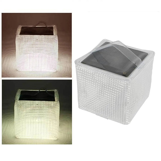 Carvallo Campinglampa LUMORA | Upplåsbar & Fällbar | Solcellsdriven & Vattentät | Ultraled lätt utomhusljus Carvallo