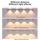 Royelux Rörelsesensor LED Skåplampa – Ultra-tunn, USB-laddningsbar och dimbar Carvallo