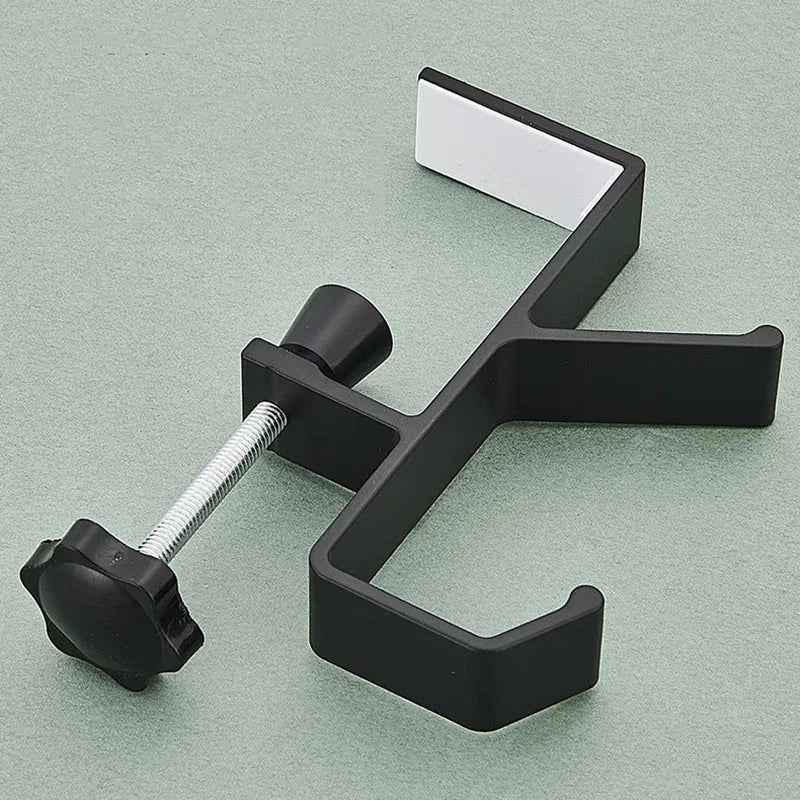 Carvallo Justerbar Skrivbordshängare | För Headset, Ryggsäck & Tillbehör | Utan borrning | Idealisk för Gaming & Hemmakontor Carvallo