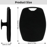 Carvallo-Duschborste Dermabloom SoftGrip | Mild peeling- & massageborste | För ansikte & kropp | Unisex Carvallo