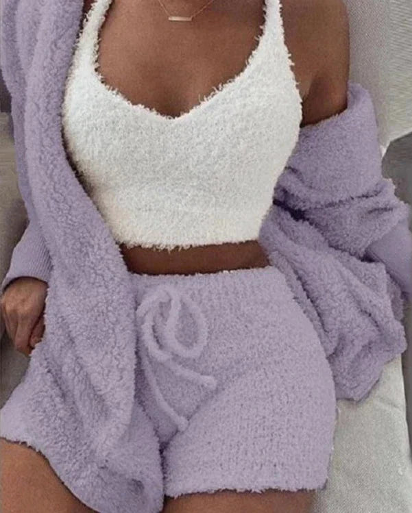 MIROSE Mysigt stickat set (3 delar) MILA Sverige