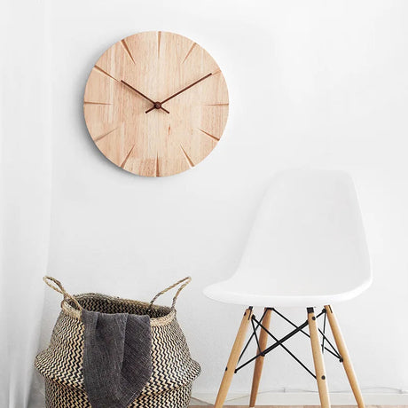 ScandiTick - Modern minimalist wall clock with sleek and elegant design for any interior Carvallo