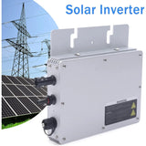 Carvallo-växelriktare Solvion WVC-300 | 300 W | Med MPPT & återströmsskydd | IP65 | För nätanslutna solsystem Carvallo