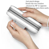 Carvallo Magnetisk Fönsterputsare | För Enkelglas (3–10 mm) | Med Säkerhetsrep & Anti-Kläm Skydd Carvallo