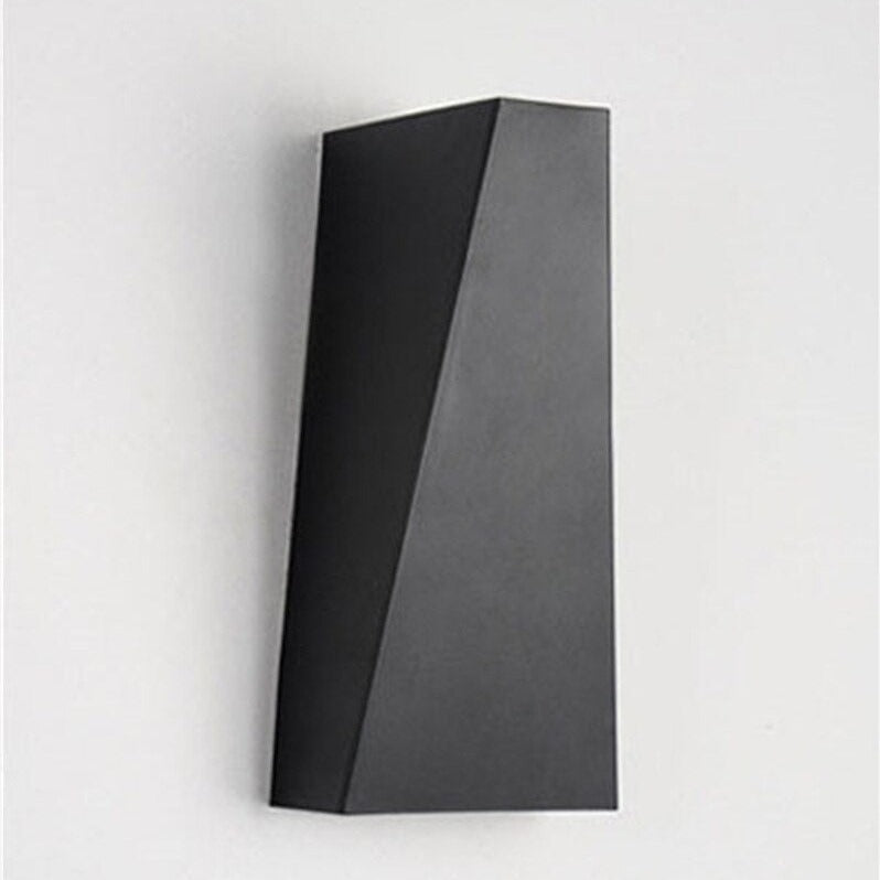 Minimalist Geometric Wall Light-Lights-Hemnix-Zwart-Varmt vitt ljus (2700-3500K)-Hemnix