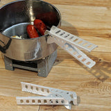 Carvallo Aluminium Gryt- och Pannhandtag | Anti-Hettaskydd | Lätt & Bärbar | 12,5 × 2,8 × 2,5 cm Carvallo