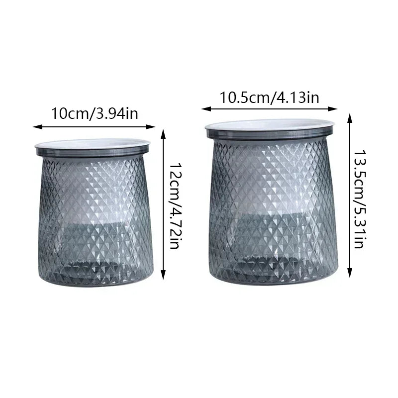 Carvallo MiniPlanter Självvattnande Blomkruka Mini | 10–13,5 cm | För Sukkulenter, Bonsai & Bordsdekoration | Modern & lättskött Carvallo