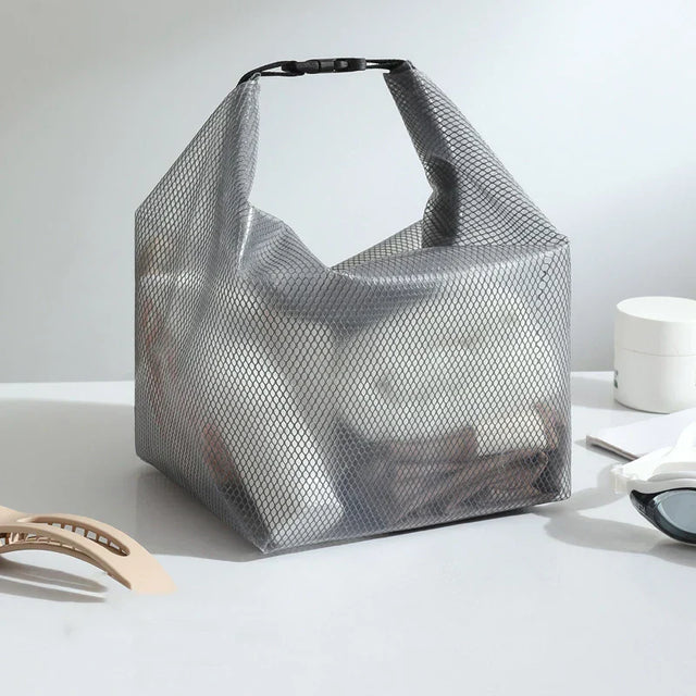 Carvallo Förvaringsväska DryStow | Hållbart nylon | Stort öppning & bärrem | I 2 storlekar – Grå eller Vit Carvallo