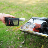Carvallo Elektrisk BBQ-fläkt | Praktisk & Bärbar | För Grill, Camping & Utomhuskök Carvallo
