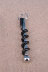 Carvallo Mini Korkskruv med nyckelring | Rostfri flasköppnare för vin & utomhus | Ultralätt & multifunktionell för camping & resor Carvallo