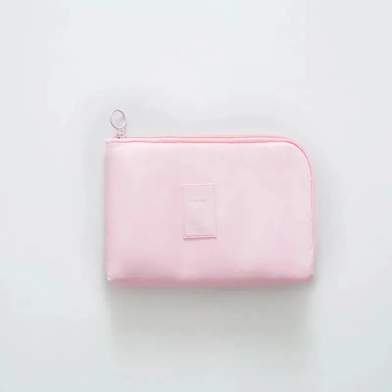 Carvallo Resväska för elektronik | Vattentät & Stötsäker | För powerbank, kablar & hörlurar | Stort kapacitet Carvallo