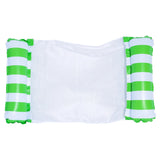 Carvallo Vattenshängmatta uppblåsbar | 130×70 cm | Fällbar Pool-loungestol med ryggstöd | Svimmbädd för pool, strand & semester Carvallo