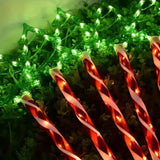 Set med 5 soldrivna jullampor - Glatt utomhusbelysning för högtiderna Carvallo