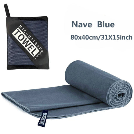 Carvallo Handduk DryWave Pro | Snabbtorkande & Ultralar | 40×80 cm | För Sport, Resor & Strand Carvallo