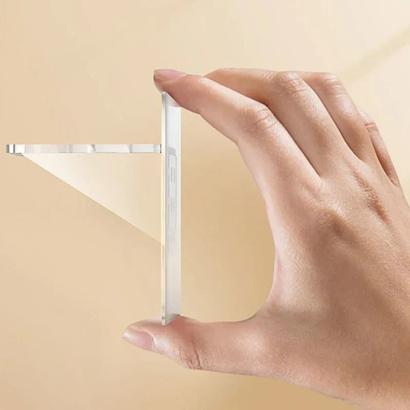 Carvallo ClipPro | Stark dubbelstång | Utan borrning | För skåp & hyllor Carvallo