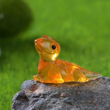 Carvallo Glow Lizard Set | 10-pack Luminescent Mini Lizards | Resin Figures for Terrarium, Fairy Garden & DIY Decor Carvallo
