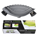 Carvallo Silikon-Avgjutningshjälp | Universellt Clip-On Silo | Anti-Överflödesdesign | För Kastruller & Stekpannor | BPA-fri Carvallo