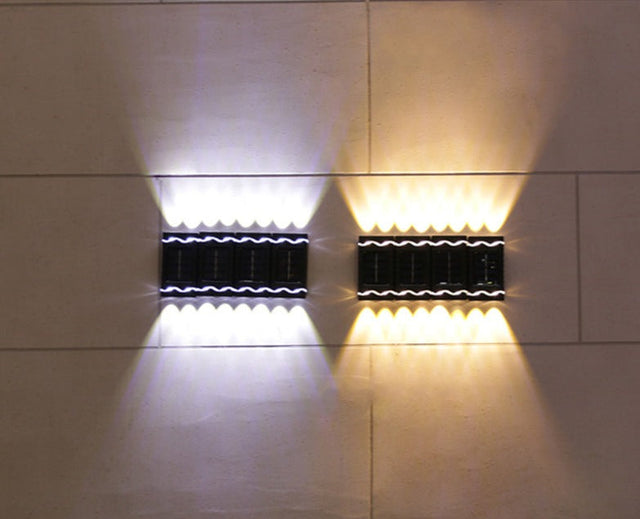 Carvallo SolaRay | Väderbeständig IP65 | LED med skymningssensor | För trädgård, terrass och uppfart Carvallo