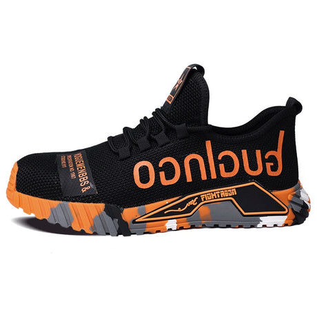 Bekväma säkerhetsskor-Shoes for Men-Hemnix-Orange-36-Hemnix