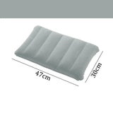 Carvallo Resekudde 47x30 cm | Fällbar & Lätt | AirNest Utomhusluftkudde för Camping & Flygresor Carvallo