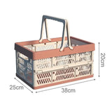 Carvallo Förvaringskorg | Fällbar & Belastningsbar | Upp till 7 kg Bärkapacitet | Platsbesparande Design Carvallo