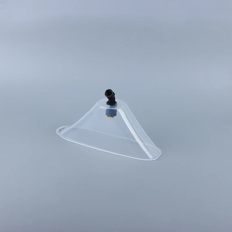 Carvallo Vindskydds-dys | Vindbeständig spruthuvudskåpa för trädgårdssprutor | Fläkdys för riktad bevattning Carvallo