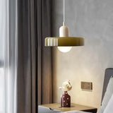 Royallure Bauhaus Färgat Glas Pendel-lampa – Konstnärlig Glasburk, Geometrisk, Retro-Modern Carvallo