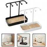 Carvallo EleganTree Classic | Smyckeshållare för kedjor, örhängen och armband | Halkfri & Dekorativ | 20×10×19 cm Carvallo