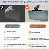 Carvallo PolarShield Universal Bilsolskydd | Polariserande UV-skyddsskiva mot bländning | För fram- & sidospeglar Carvallo