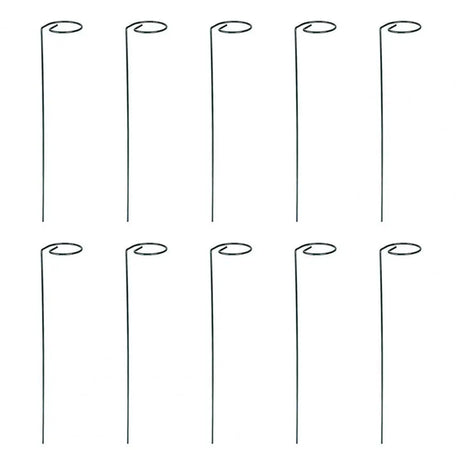 Carvallo Rankstänger Tomater Spiralstänger 10-pack | 40 cm längd | Väderbeständiga & Stabil | För klättrande växter & grönsaker Carvallo