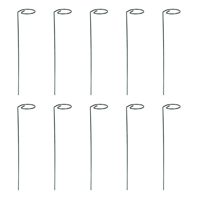 Carvallo Rankstänger Tomater Spiralstänger 10-pack | 40 cm längd | Väderbeständiga & Stabil | För klättrande växter & grönsaker Carvallo