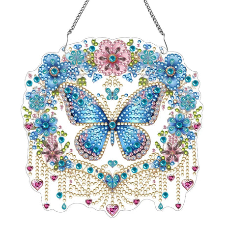 Carvallo | 5D DIY Diamantmålning | Dubbel-sidig Akryl | Glittrande fönsterdekoration Carvallo