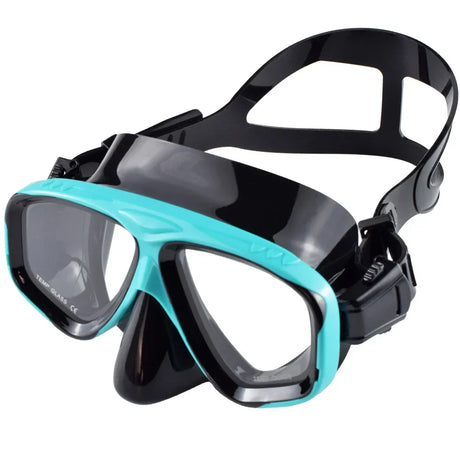 Carvallo dykmask med snorkel | 180° panoramautsikt | Antiläckage & HD-glas | Livsmedelsgodkännt silikon Carvallo