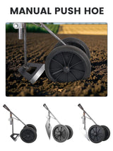 Carvallo TerraRex Duo | Handgjord av manganstål | För ogräsrensning & jords uppluckring | Utan handtag Carvallo