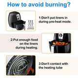 Carvallo-Papper Crispina | 100 styck | Non-stick & värmebeständig | Fyrkantig & perforerad Carvallo