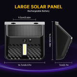 Carvallo | Solar-Insektutrotare med LED-ljus | UV-myggholk för trädgård och terrass | 2 driftslägen | Vattentät Carvallo