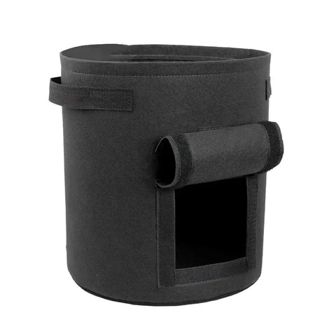 Carvallo RootView Garden | Filtt planteringsväska med fönster | 5/7 gallon | För potatis, grönsaker & örter | Andningsbar & Återanvändbar Carvallo