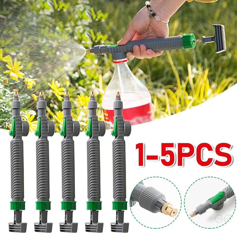 Carvallo | Justerbar trädgårdsspruta för flaskor | Högtryck & Mångsidig | Kopparmunstycke Carvallo