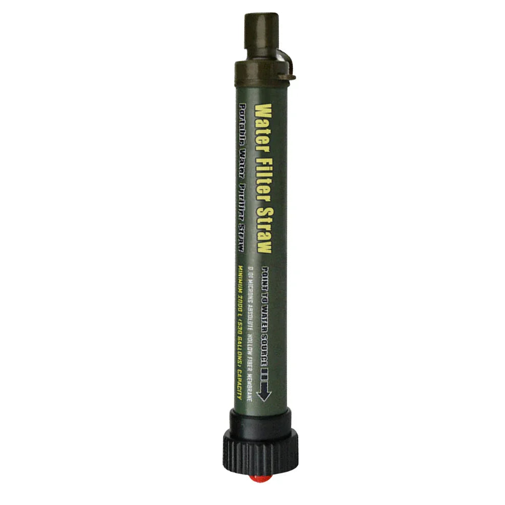 Carvallo Vattenfilter PureTrek Survival | 5000 L Filterkapacitet | 4-stegs filtreringssystem | Kompakt & Robust Carvallo