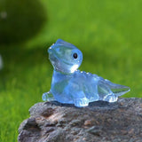 Carvallo Glow Lizard Set | 10-pack Luminescent Mini Lizards | Resin Figures for Terrarium, Fairy Garden & DIY Decor Carvallo