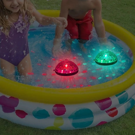 Carvallo Solar Medusa-Lampa för Pool & Trädgård | RGB Färgväxlare | Uppladdningsbar & Vattentät | Hängande Ljus för Fest & Dekor Carvallo