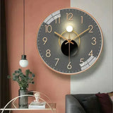 Royallure Modern Silent Wall Clock – Sleek, Non-Ticking, Minimalist Urverk Carvallo