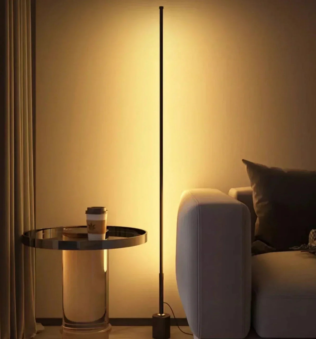 Eterna – LED Golvlampa med Dimmer Hemnix