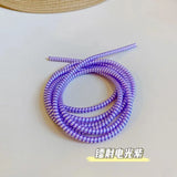 Carvallo Kabelskydd Spiral | Färgglad kabelskydd | För laddkablar & hörlurar | Skydd mot kabelbrott & knutar Carvallo