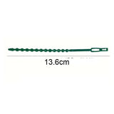 Carvallo växtbindare | 50-pack justerbara kablar | Återanvändbar | För tomater, klättrande växter & stödväxter Carvallo