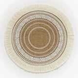 Rustik Elegance Bordsmatta – vävd textur MILA Sverige