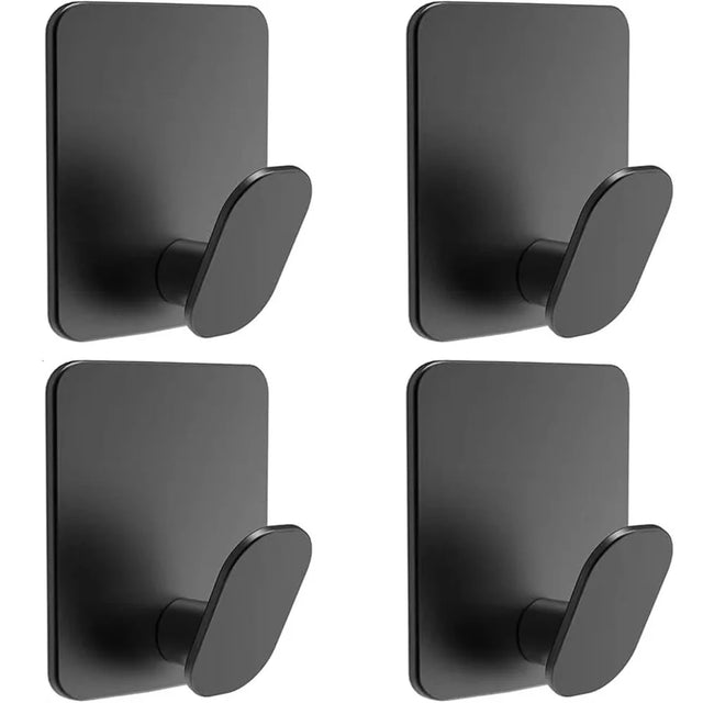 Carvallo Självhäftande Väggkrokar i Rostfritt Stål | Tung belastning | Utan borrning | För bad, kök & garderob Carvallo