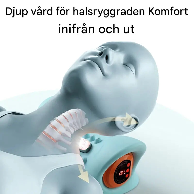 ThermaEase - Elektrisk Nackmassagekudde med Värme och EMS-teknologi-Electric Massagers-BB-Hemnix